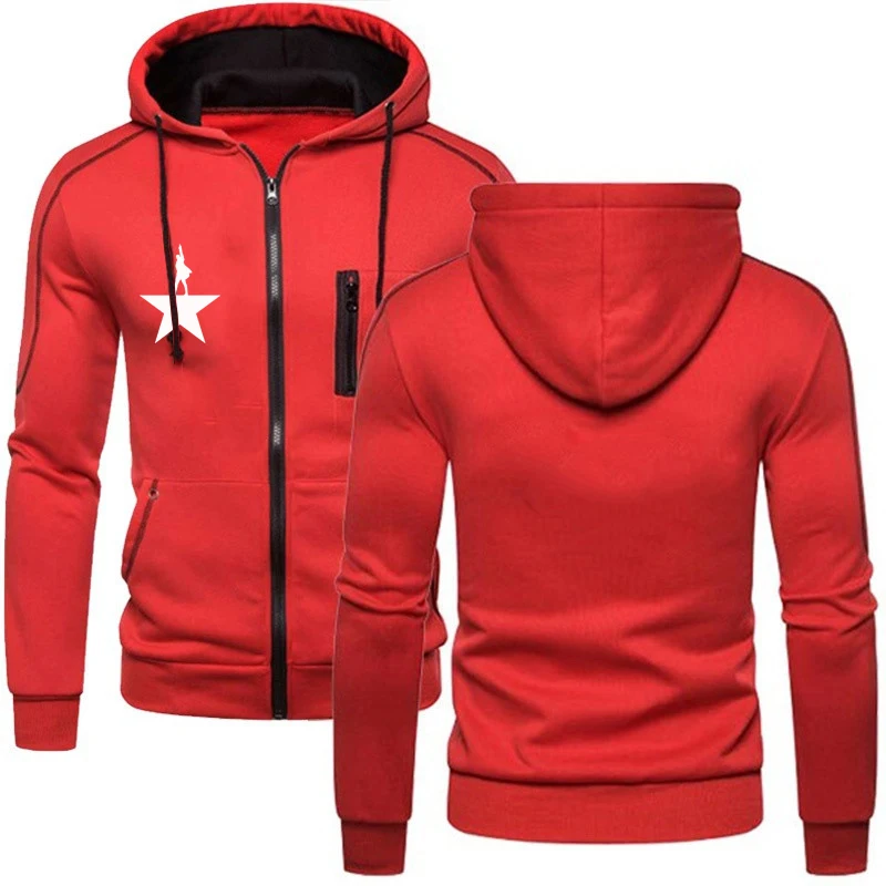 

Fashion Men Hoodies Casual Long Sleeve Fleece Pullover Motorcycle Racing Team Coats Personality Sportswear Zipper Jackets