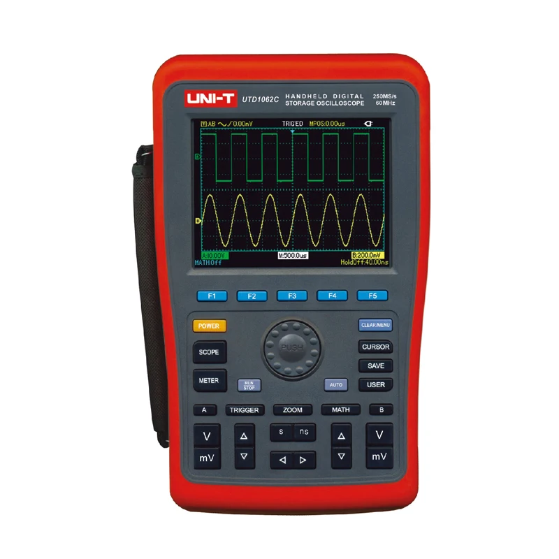 

UTD1062C Handheld Digital Storage Oscilloscope