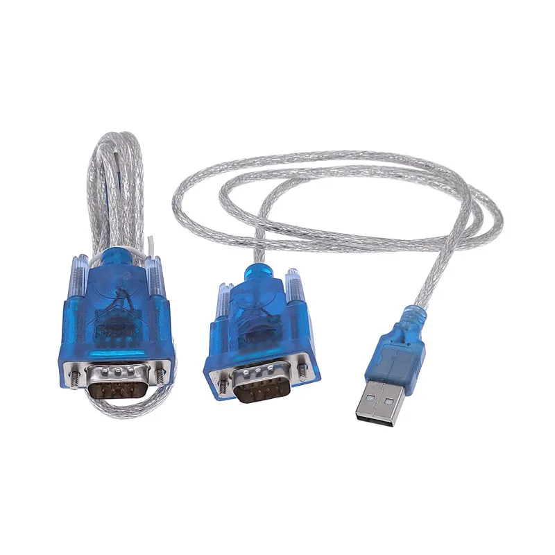 Фото CH340 USB к RS232 последовательный порт 9-контактный кабель DB9 последовательный COM-порт адаптер конвертер Поддержка порта Windows 7 коннектор №2