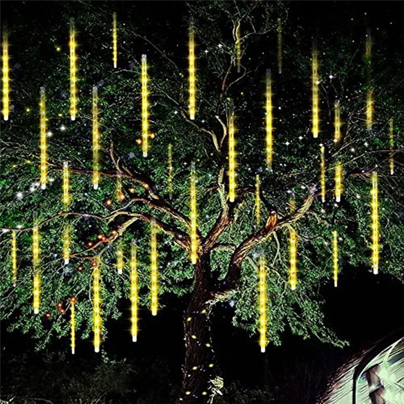 Гирлянда 30 см вечерние ринки светодиодный светодиодные огни для душа дождя