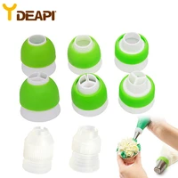 ydeapi 1 piece thicken piping bag home kitchen dining cream nozzle pipeline coupler russian nozzle tips converter