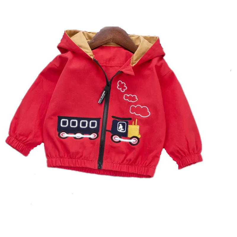 

New Spring Autumn Baby Clothes Suit Children Boys Girls Fashion Cartoon Hooded Jacket Toddler Casual Clothing Kids Tracksuits