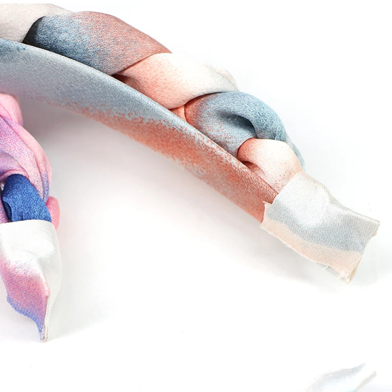 

Women Braid Bezel Hair Bands Headwear Fashion Spring Summer Hair Hoop Headband New Style Fabric Hair Accessories