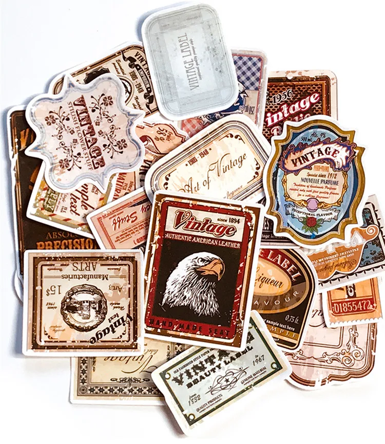24 шт. винная этикетка Стикеры s ремесла и Скрапбукинг книга Студенческая