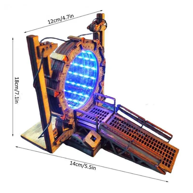 Креативный туннель для времени книжный конец Галактическая дверь скульптура