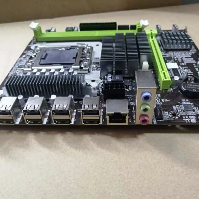 Материнская плата X58 PRO2 поддерживает серверную память RECC LGA1366 четырехъядерный