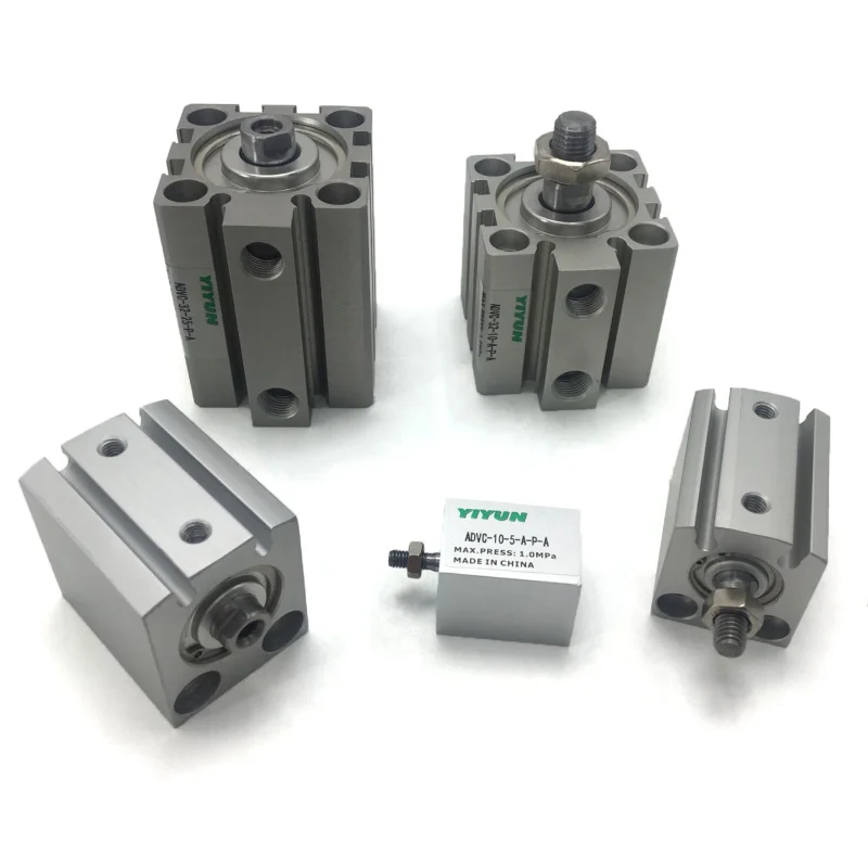 

ADVC-80-5,10,15,20,25,30,35,40,45,50-A-P-A ADVC-80-5,10,15,20,25,30,35,40,45,50-I-P-A YIYUN цилиндры с коротким ходом серии ADVC