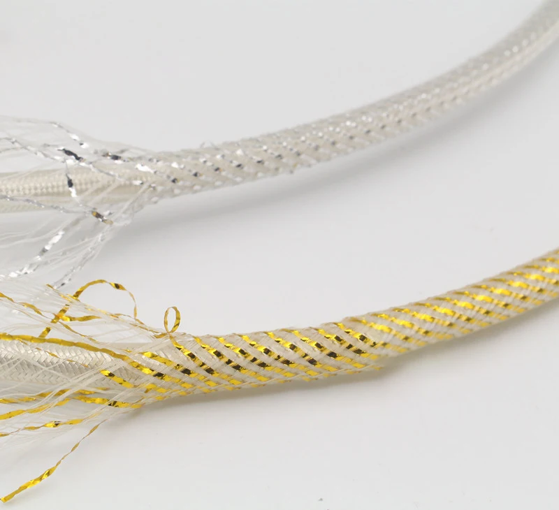 3meter 6-12MM Audio Rca or Speaker Cable Gold Foil Silver Shielded Net Shock-proof Interference | Электроника