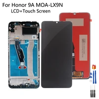 original lcd for huawei honor 9a display touch screen assembly for honor 9a moa lx9n lcd enjoy 10e lcd display with frame