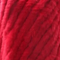 18 Red ETHEL ANDERSON вязаный натуральный мех кроличий мех жилет пончо жилет модное пальто Vtg шаль леди натуральный мех Свадебная вечеринка - Цвет: 18 Red