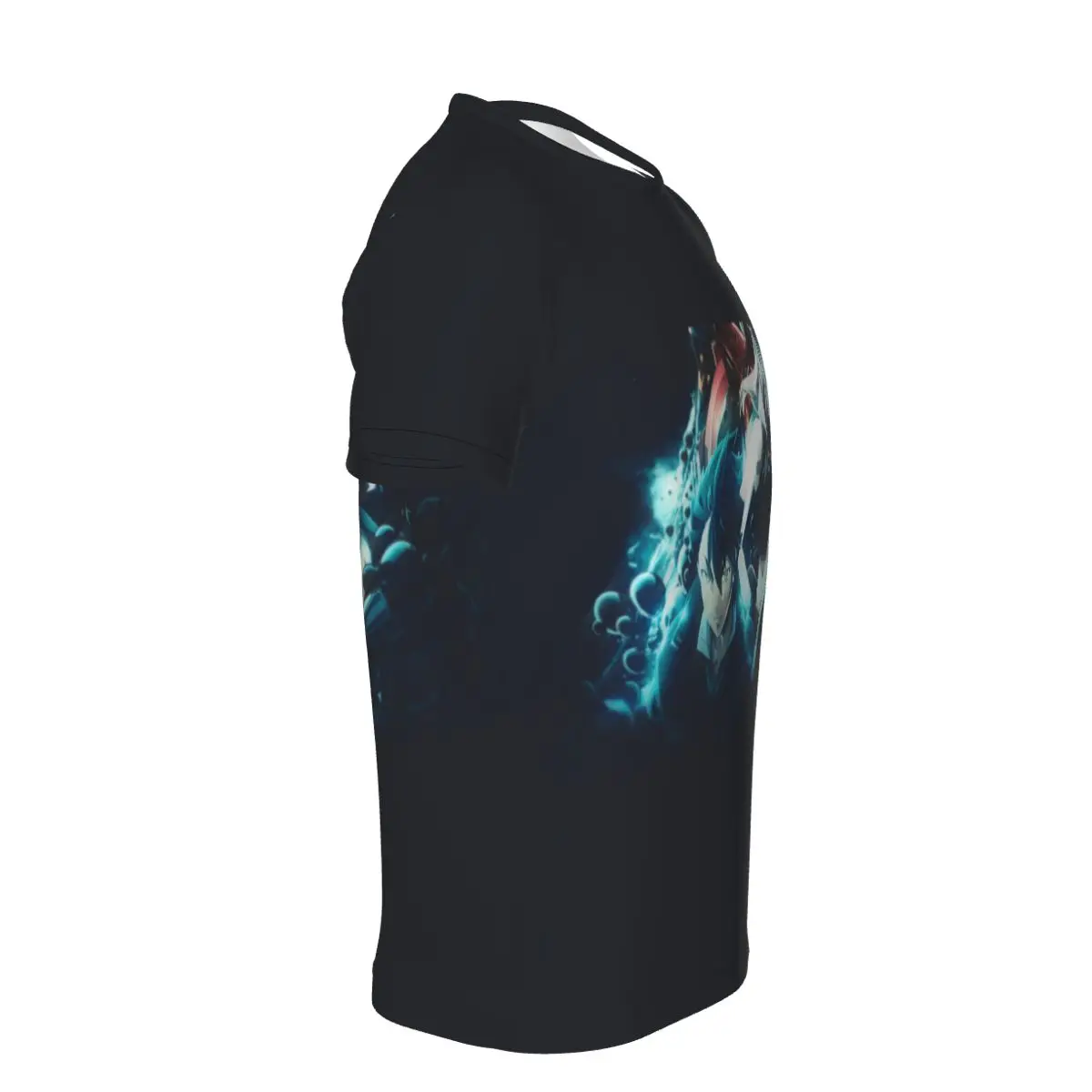 

3D printing God Eater new round neck fit soft T-shirt Cartoon poster pictures God Eater summer top youth color casual T-shirt