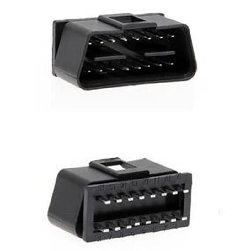 Дополнительно 12 в 24 В OBD штекер OBD2 16-контактный разъем OBDII адаптер коннектор j242 -
