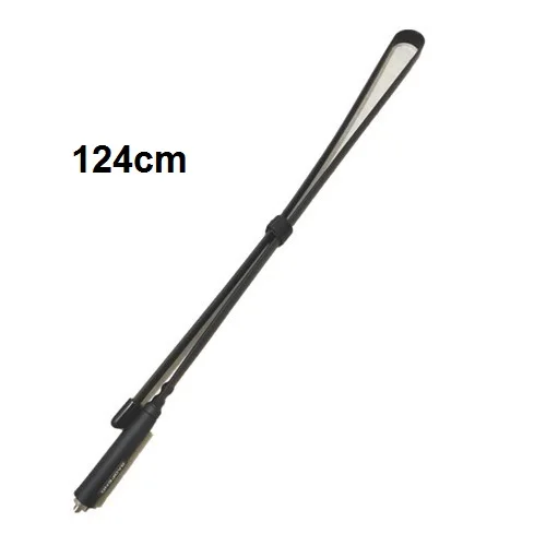 Иди и болтай Walkie Talkie антенна SMA-складной тактический антенна Dual Band 144/430 МГц для Baofeng UV-9R плюс UV-5R UV-82 Ham радио - Цвет: 124cm