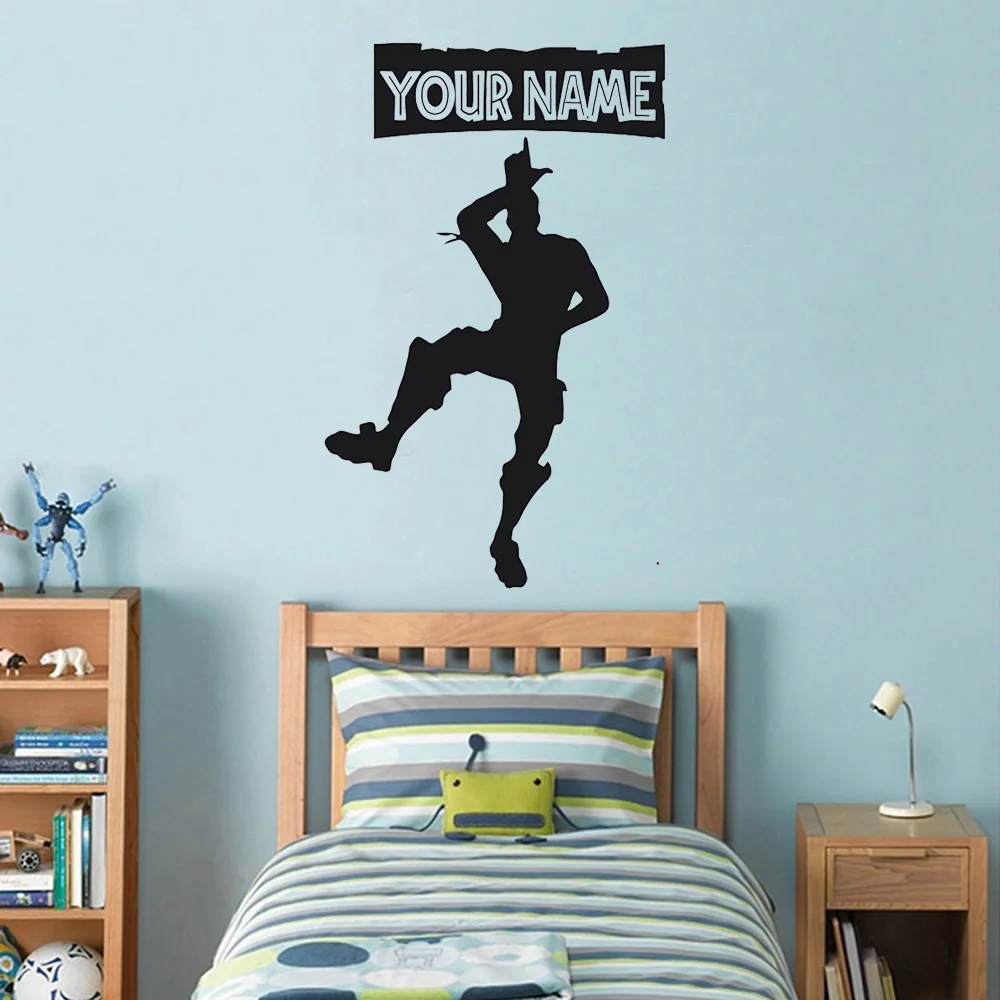 Настенная Наклейка с именем на заказ для детской комнаты детская комната