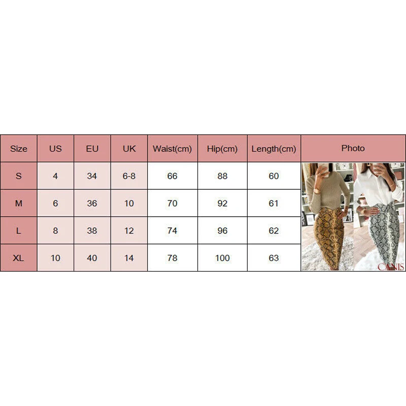 

Fashion Women Skirts Snake Skin Sexy Bodycon Skirt High Waist Party Club Cocktail Short Skirt /BY