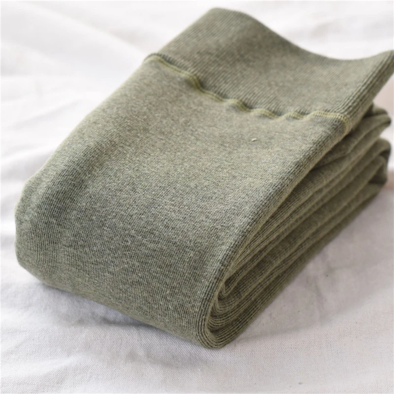 Зимние пикантные персиковые ягодицы теплые флисовые женские колготки толстые