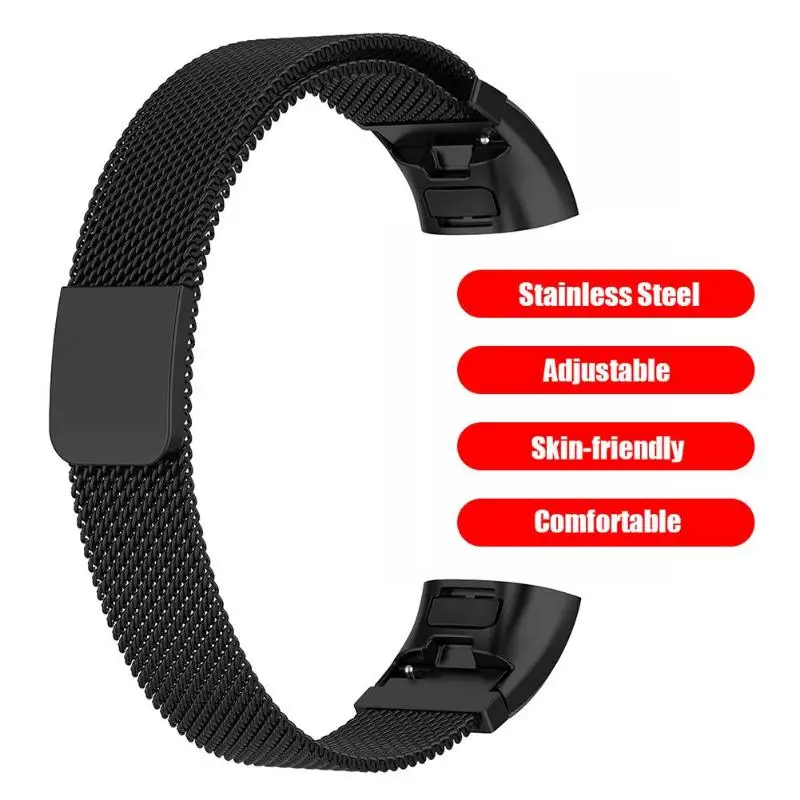 Сменный ремешок из нержавеющей стали для huawei Band 3 Pro, браслет с магнитной пряжкой, ремешок на запястье