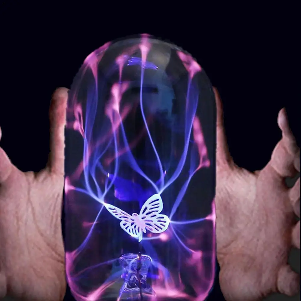 Необычный ночной Светильник плазменный шар света магия женское кольцо