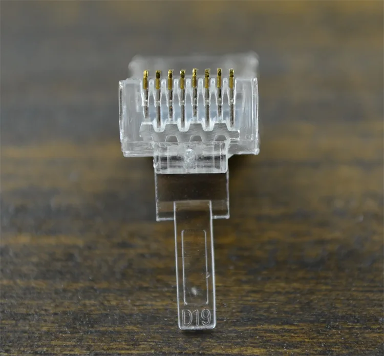 Two-Piece Cat6 FTP rj45 connector cat 6 network connectors Cat5e plug split type Copper shielded modular Crystal terminals | Электроника