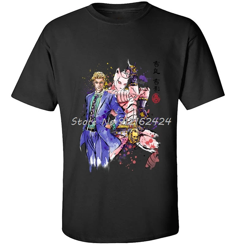 

Jojo Bizarre Adventure Tshirt Joestar Joseph Japanese Anime Newest Tee Shirt For Men Fashion Print T-Shirt Harajuku Camisas
