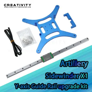 3D Printer Linear Rail Y-axis upgrade kit applies to the Artillery
SidewinderX1 SW-X1 Artillery Genius Y-axis improvement