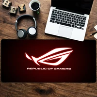 mouse pad extra large mouse pad big computer gaming anti slip natural rubber with locking edge gaming mouse mat asus logo