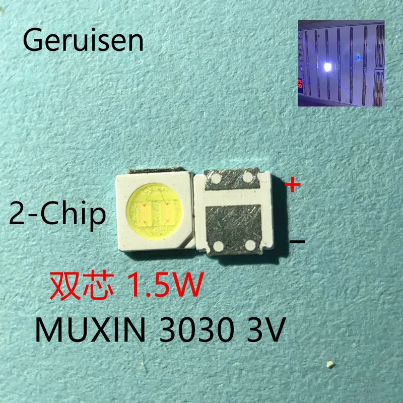 Высококачесветодиодный светодиодная подсветка MUXIN 50-100 шт./1 5 Вт 2 3030 3 в холодный