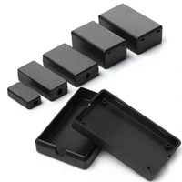 1pc waterproof black abs plastic project box storage case housing instrument case enclosure boxes electronic supplies