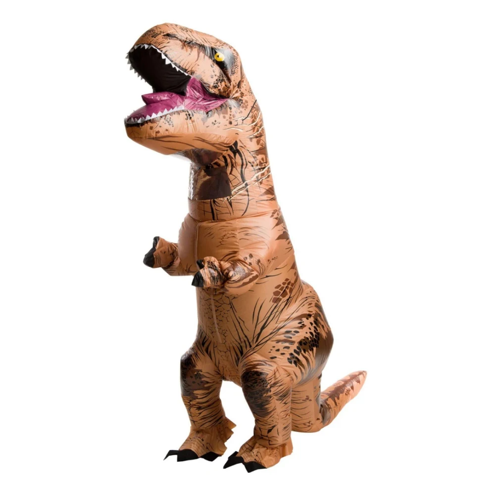 

Hot T REX Dinosaur Inflatable Costume Party Cosplay Costumes Fancy Mascot Anime Halloween Costume For Adult Kids Dino Cartoon