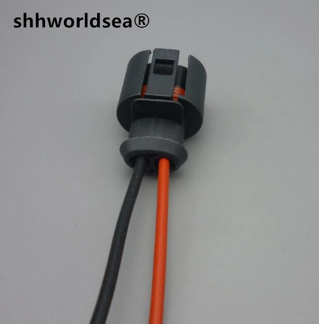 

Shhworldsea 2-контактный 3,5 мм женский автоматический водонепроницаемый разъем датчика ABS герметичный кабельный разъем 357973202 Для VW Audi 6N 0927997