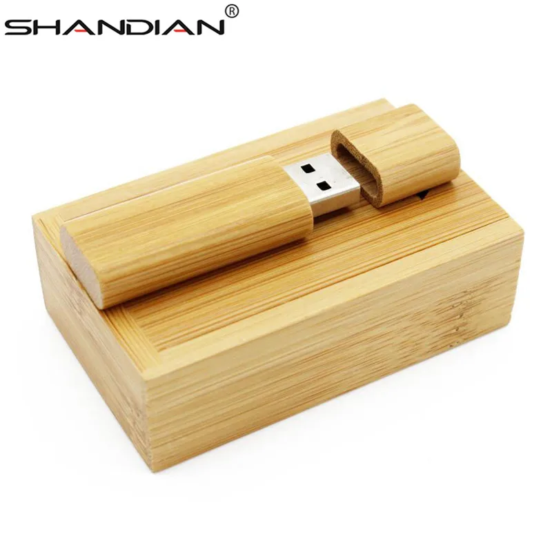 SHANDIAN деревянный бамбуковый USB флеш накопитель 4 ГБ 16 32 64 ГБ|32gb usb|bamboo usbusb creative |