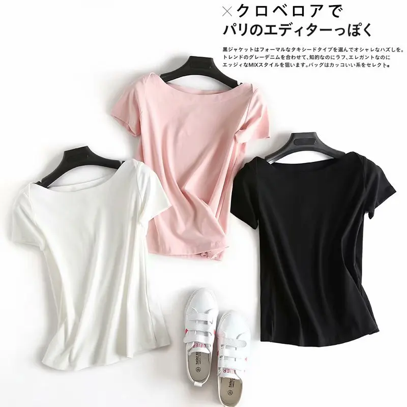 

2020 Summer Women Top Tees Ins Short Sleeve Women T-shirts