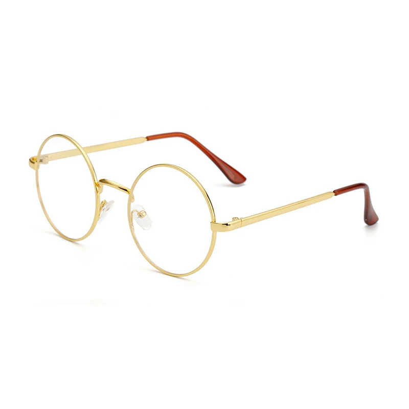 

Vintage Round Round Glasses frame Female Brand Designer gafas De Sol Spectacle Plain Glasses Gafas eyeglasses eyewear