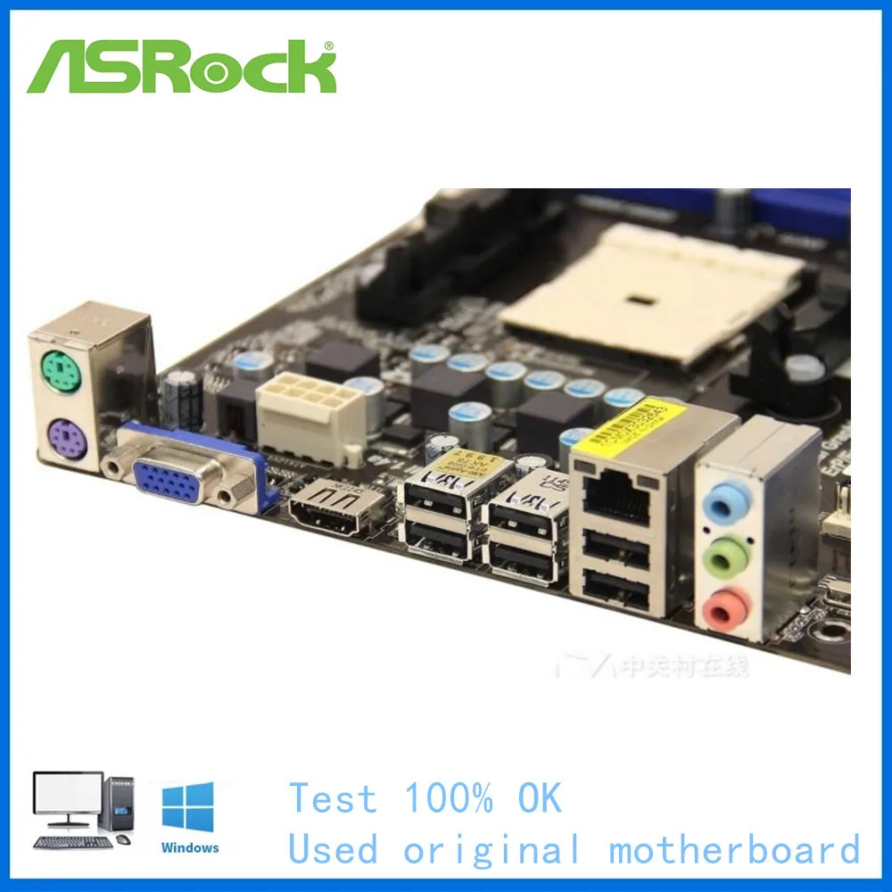 Материнская плата FM1 APU CPU DDR3 для AMD A55M A55 | Компьютеры и офис