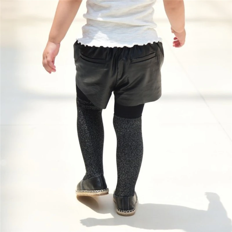 

1-3Y Baby Kid Socks Girl Children Cute Princess Solid Color Girls Knee High Long Socks Girls Knee Socks