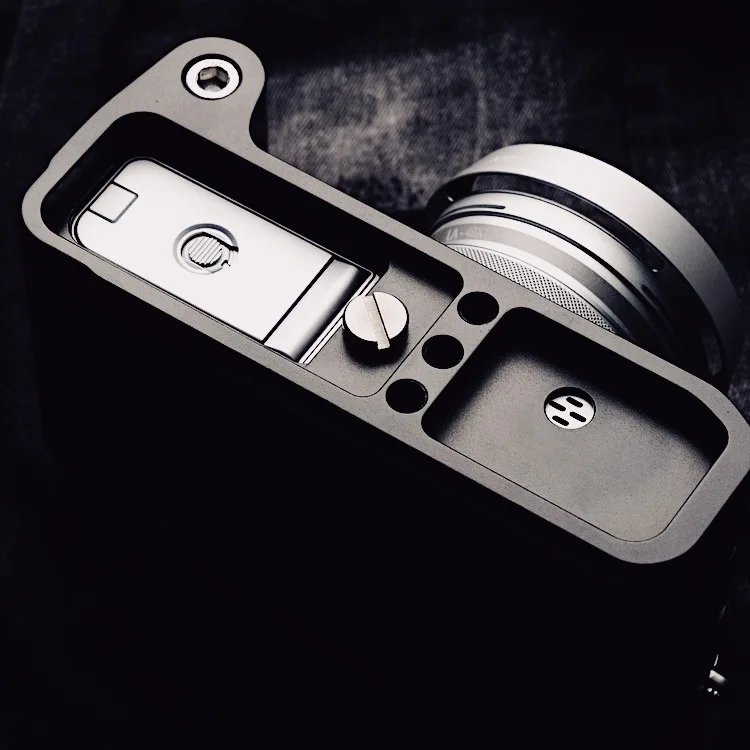 Деревянная рукоятка быстросъемный l образный кронштейн для Fuji X100V Fujifilm X