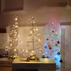 Хрустальный светильник, декор для рождественской елки, Звездный светильник на батарее, домашний декор, настольная лампа, креативные рождественские подарки, фэнтезийвечерние НКА, фестиваль