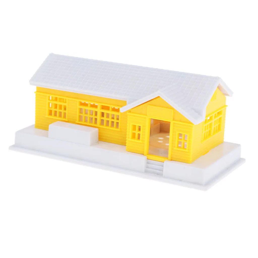 Модель строительного дома maideal HO Scale модель расположения поезда 1:87|Наборы для