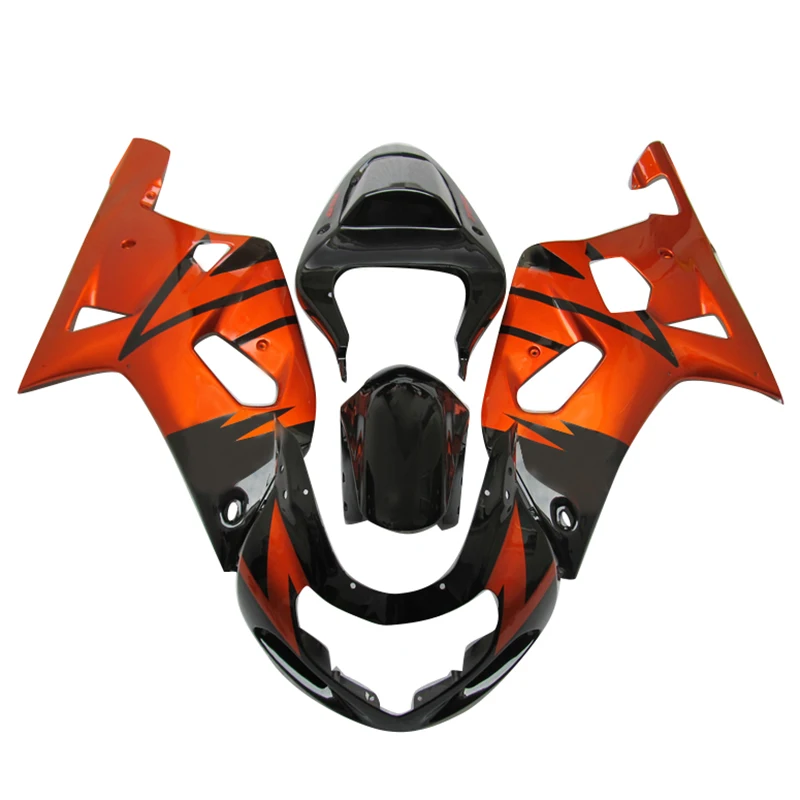 

Brand new Fairings for SUZUKI GSXR 600 750 2001 2002 2003, Orange Black fairing kit GSXR600 GSXR750 01 02 03 PL94