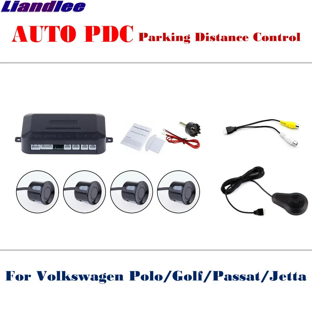 Для Volkswagen Polo/Golf/Passat/Jetta PDC Авто Реверсивные радары датчики парковочное расстояние