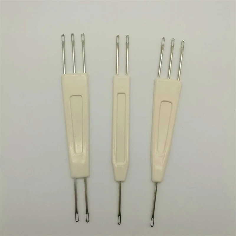 7 шт. инструмент передачи Стандартный Калибр иглы для шерсти пряжи брат вязальная