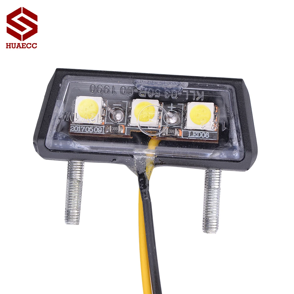 Задний светодиодный мини-фонарь для мотоцикла подсветка номерного знака 1 Вт Honda