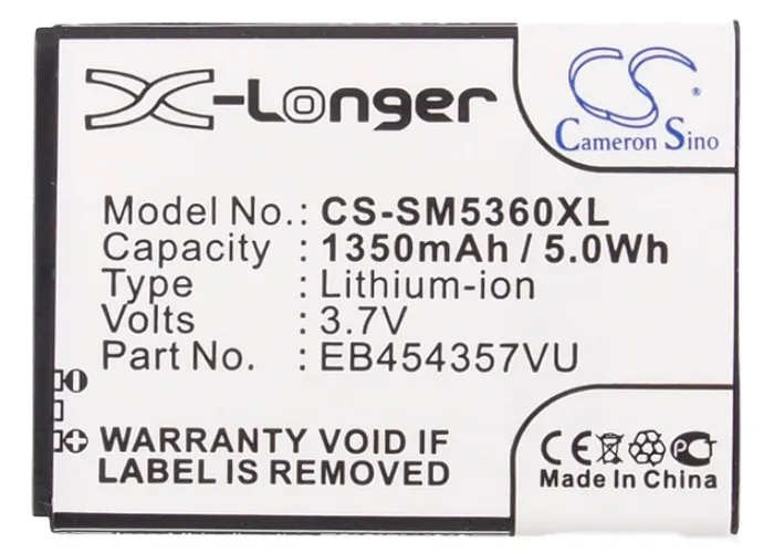 Cameron Sino для SAMSUNG GT S5310 S5312 S5360 S5368 S5380 S5380D Wave Y P/N EB454357VA EB454357VU|battery for samsung|battery forbatteries