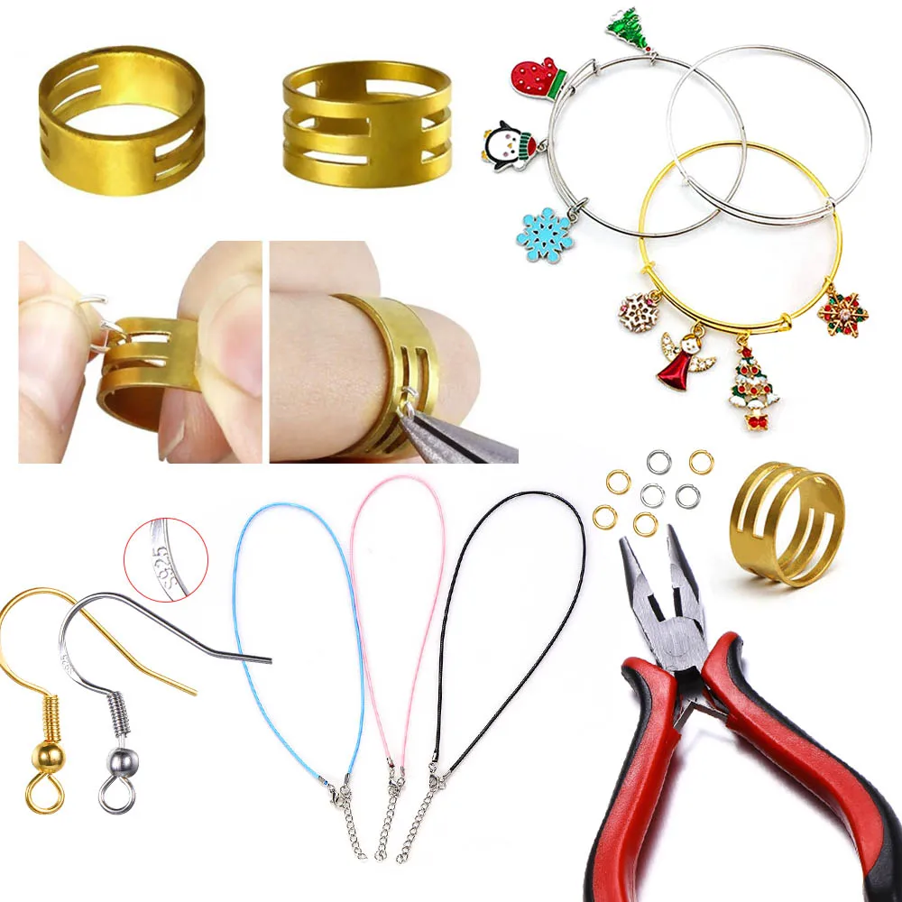 

DIY Fashion Handmade Necklace Bracelet Earring Tool Set Decoration Accessories Set Gift Boxed Hand Tool Set
