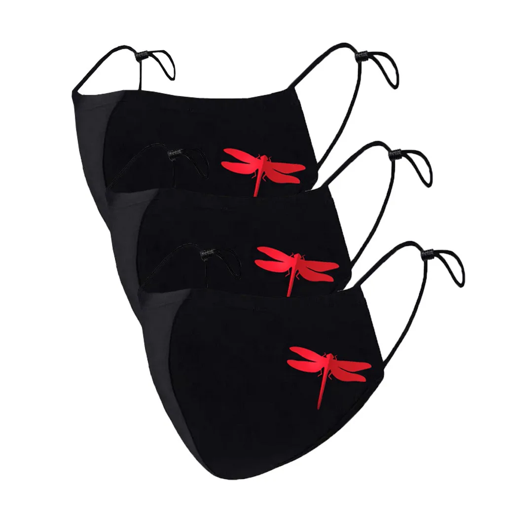 3 шт. ледяной шелк черный белый маска для лица велосипедный мотоциклетный