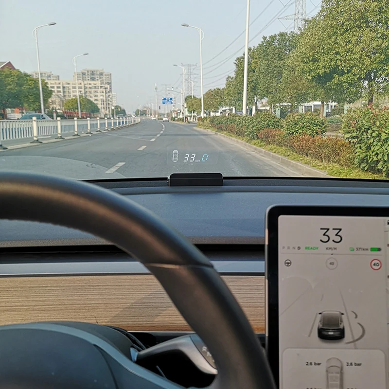 Автомобильный цифровой проектор HUD Speeeter скорости поворосветильник для Tesla Model 3 |