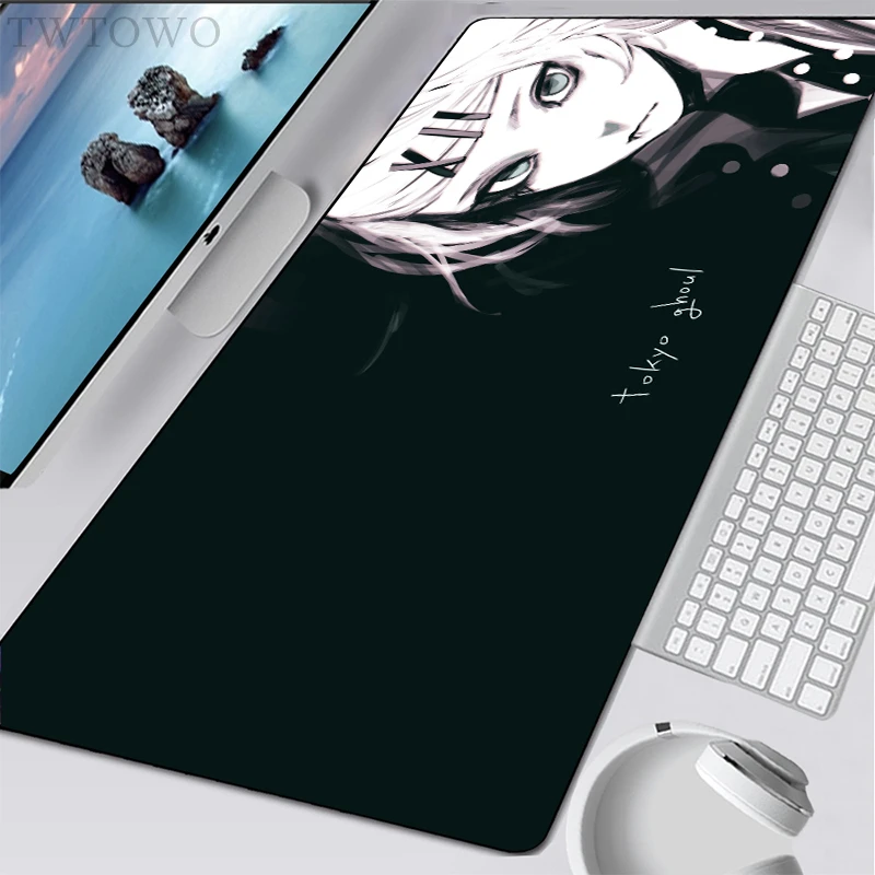 

Mouse Pad Gamer Computer Large HD keyboard pad Mouse Mat Anime Tokyo Ghoul Gamer Laptop Anti-slip Office Table Mat Mouse Mat