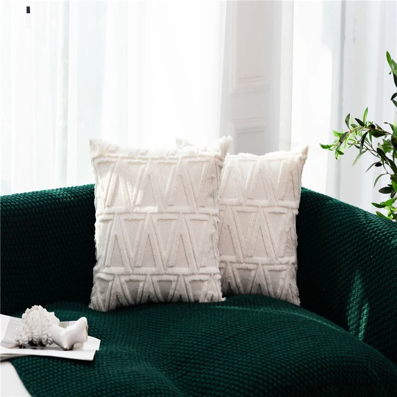 2 шт. цена мягкие перья ПВ бархатные наволочки Fuuny Мягкие Аниме для подушки