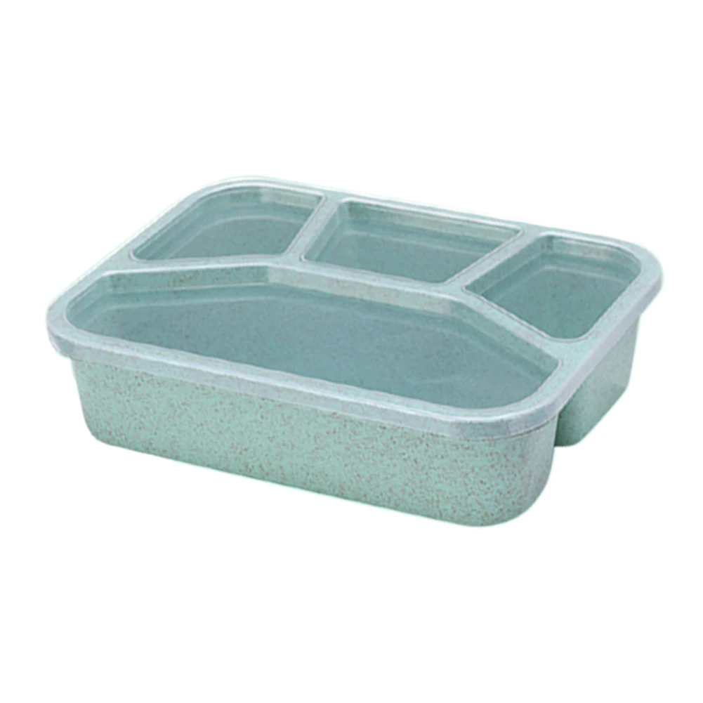 Контейнер для хранения еды в микроволновой печи 4 отделения детей и