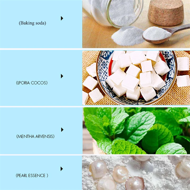 Отбеливание зубов 50 грамм удаление дыма пятна кофе чая свежий дыхание плохой